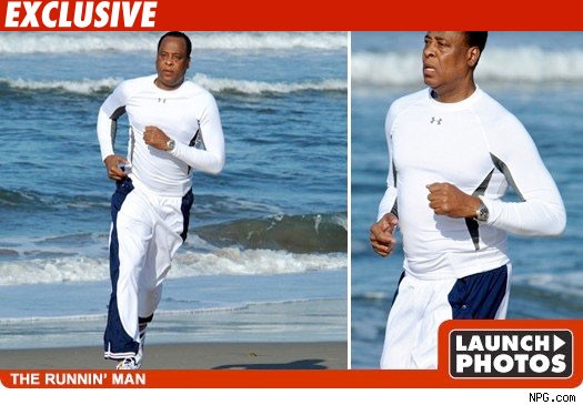 Conrad Murray the runnin' man