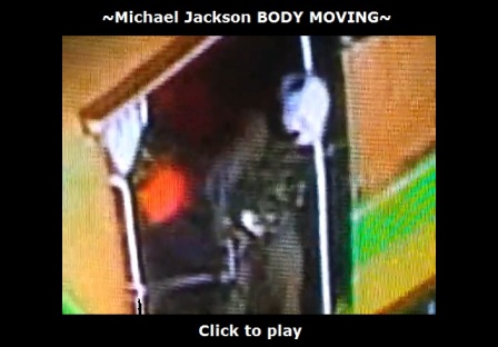 Michael Jackson body moving