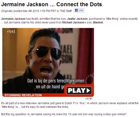 Jermaine Jackson connect the dots